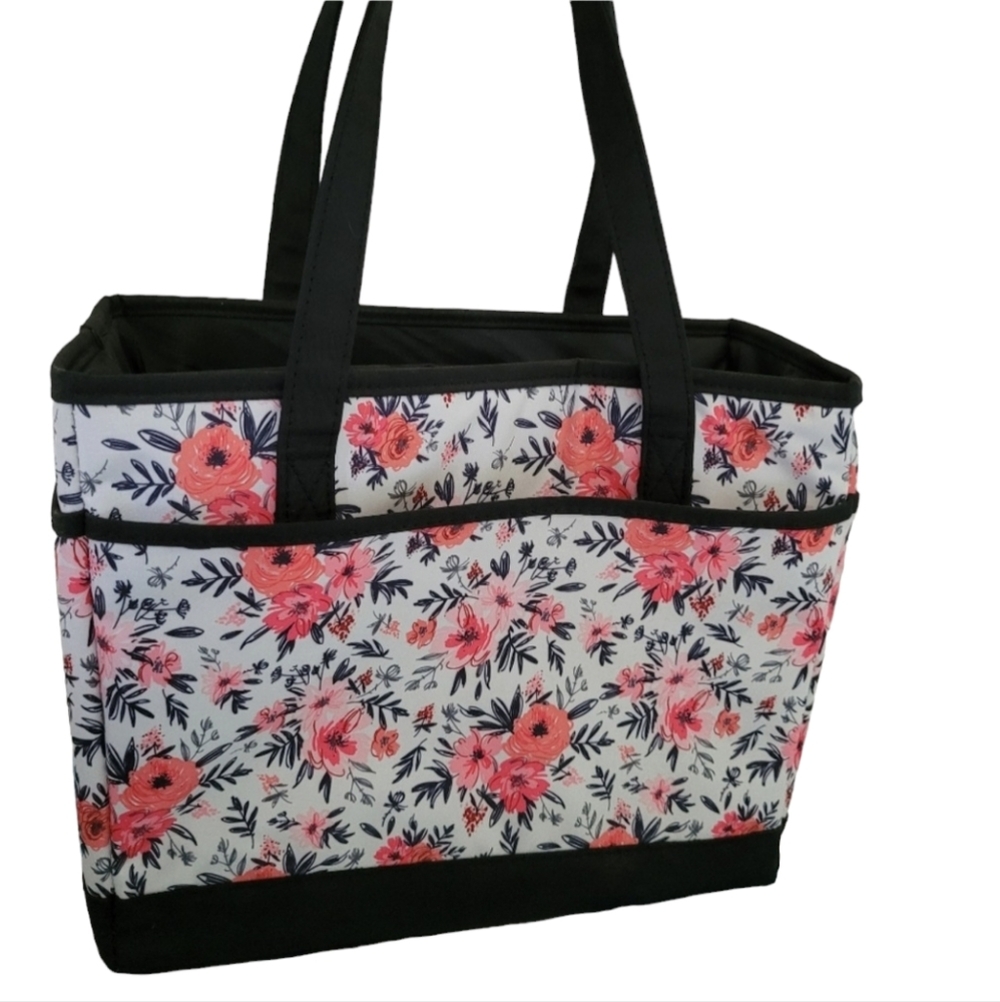 Medium Floral Bag With Five Pockets - Picture 2 of 4